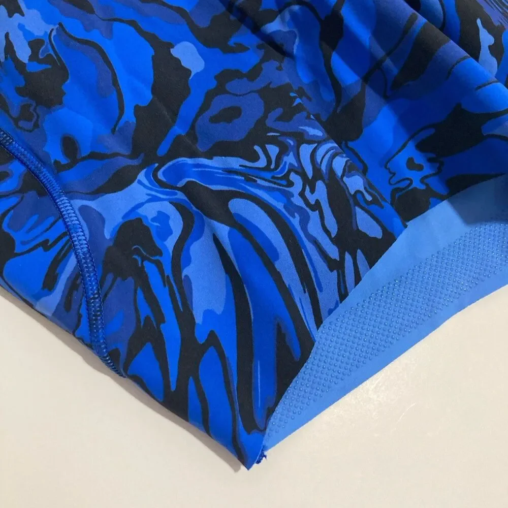 NWT Lululemon Size 8 Fast & Free HR Short 6” *Pockets Galactic Cobalt Blue - Picture 9 of 16